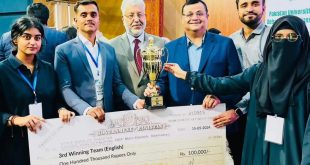 Mehran University Debating Team Secures Third Place at National Championship